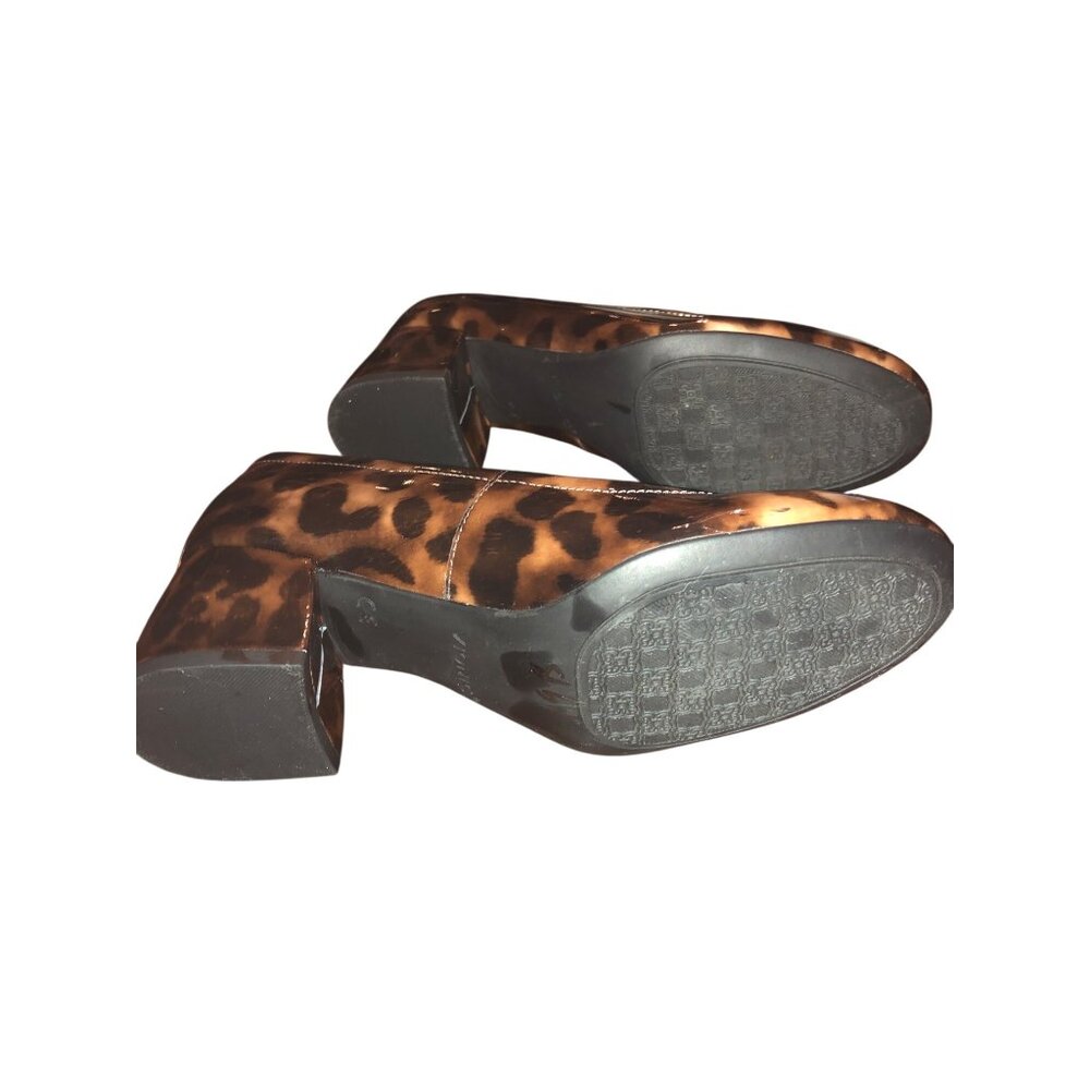 Leopard Print Block Heel Pumps By Vionic - Womens… - image 7